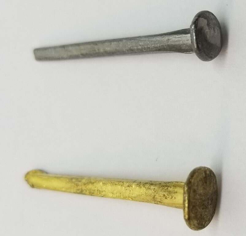 Steel Trunk Nails 1 Long 1/4 LB Bag Chest Steamer Etsy