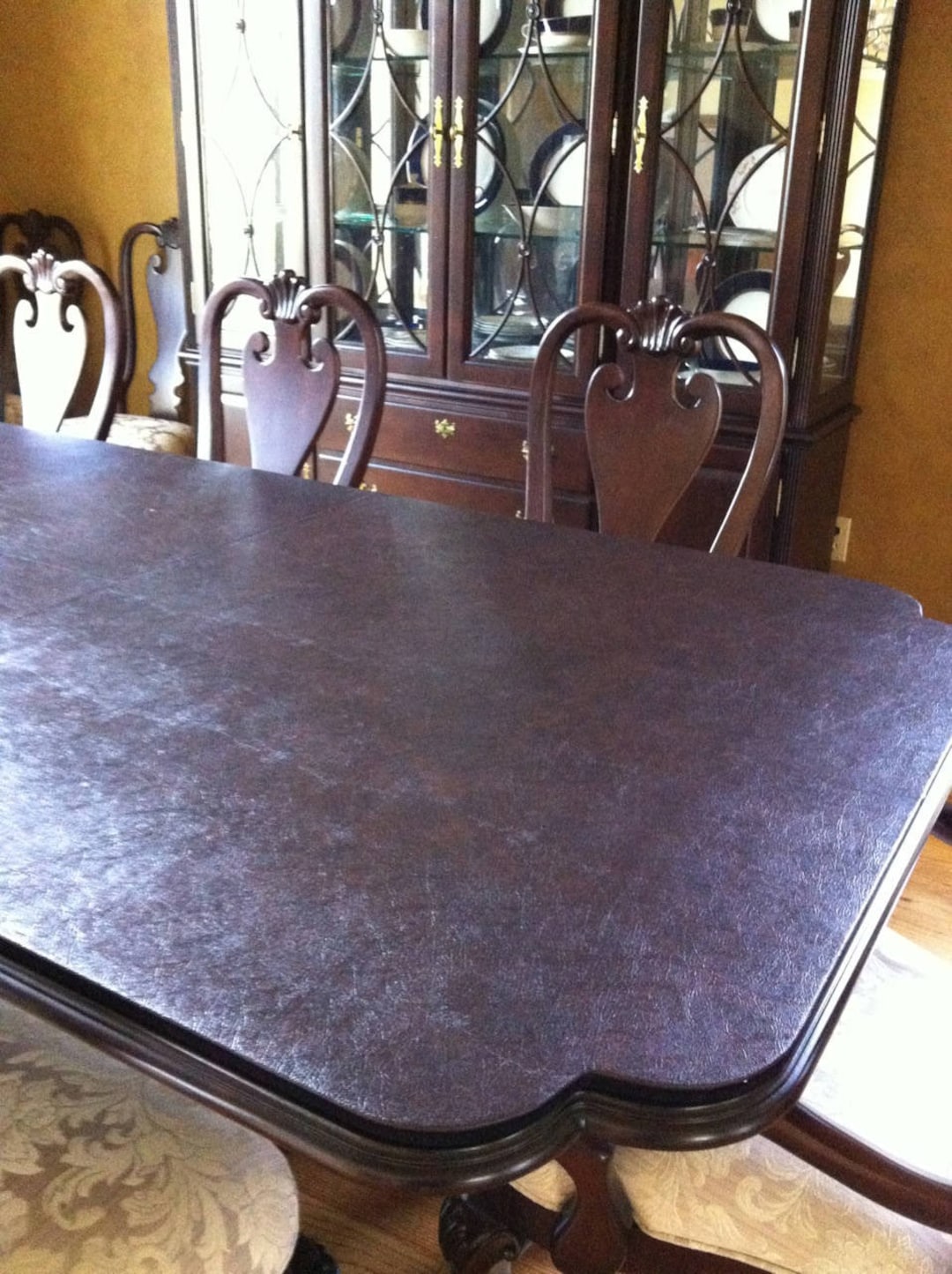 Dining Room Table Pad, Custom-Made Size and Shape (no Leaves)