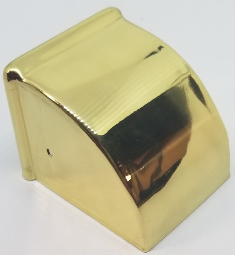 LARGE Smooth Stamped Brass Plain Leg Toe End Cap Claw Foot Etsy