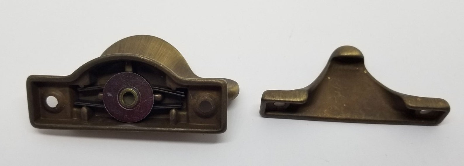 Decorative Solid Antique Brass Heavy Duty Spring Loaded Window Sash ...