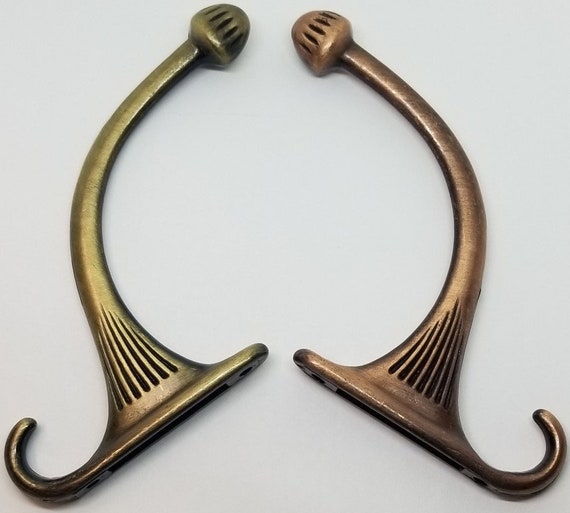 Front Mount jacket rack hat clothes Single Acorn Coat Hook