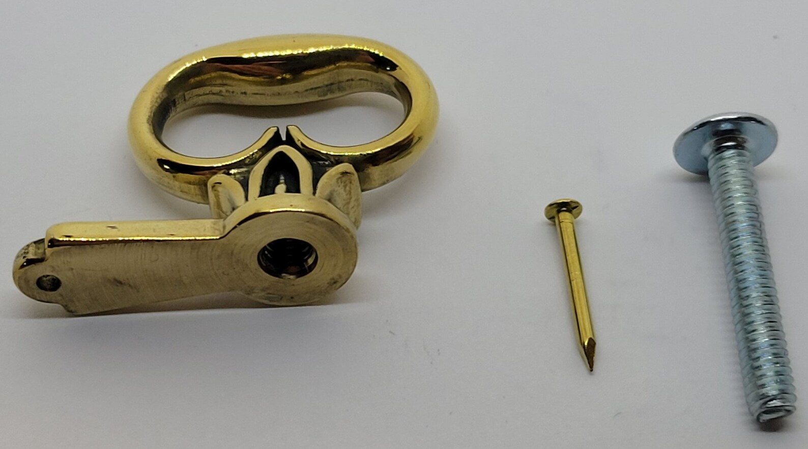 MOCK KEY PULL Colonial Revival Style Cast Brass Fake Blank Etsy