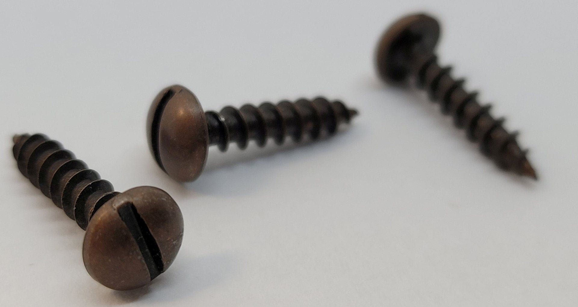 10 SCREWS HAND FORGED, Blacksmith's Square Head Screws, Wrought