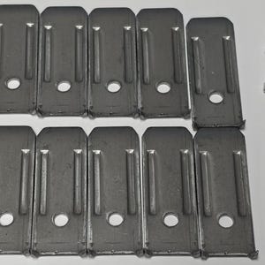 12 Pack (Dozen) Steel Table Top Levelers With Screws  leaf dining kitchen buffet coffee even level shim