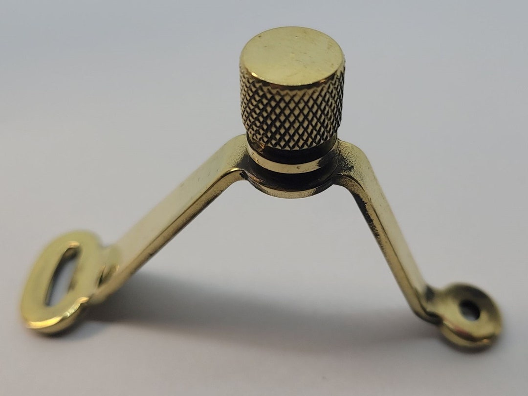 Brass BELL MOUNT for Oak Wall Phone Kellogg Western Electric Antique