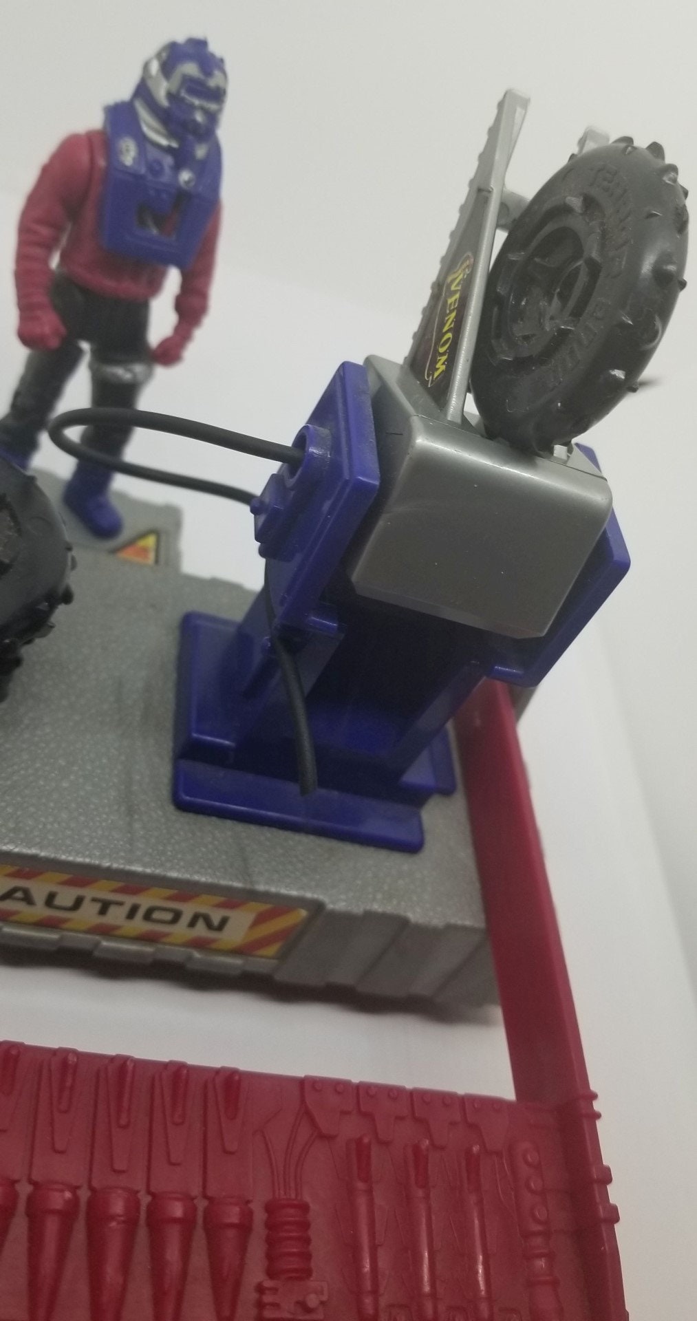 Kinner Reproduction Kenner M.A.S.K. Pit Stop Catapult Black Hose Reproduction Kenner M.A.S ...