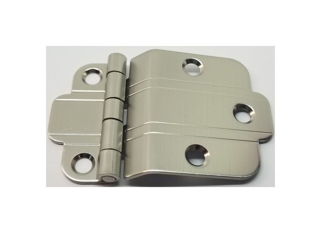 Furniture Knowledge Oil Rubbed Bronze 3/8 Offset Cabinet Hinge – Art Deco Style, FK-1581-OB