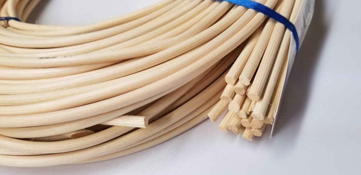 ROUND REED 5 1/8 3.50mm 350' Foot Coil Rush - Etsy