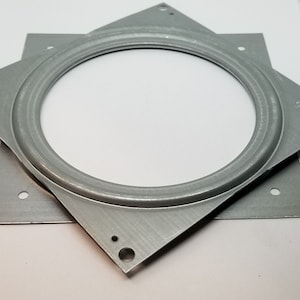 6&quot; Lazy Susan Turntable 500 LBS pounds steel ball bearing rotating tray table cabinet low profile table kitchen dining cabinet sturdy