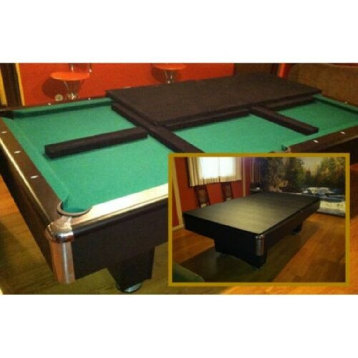POOL TABLE PAD Custom Made Table Pad Billiard Etsy