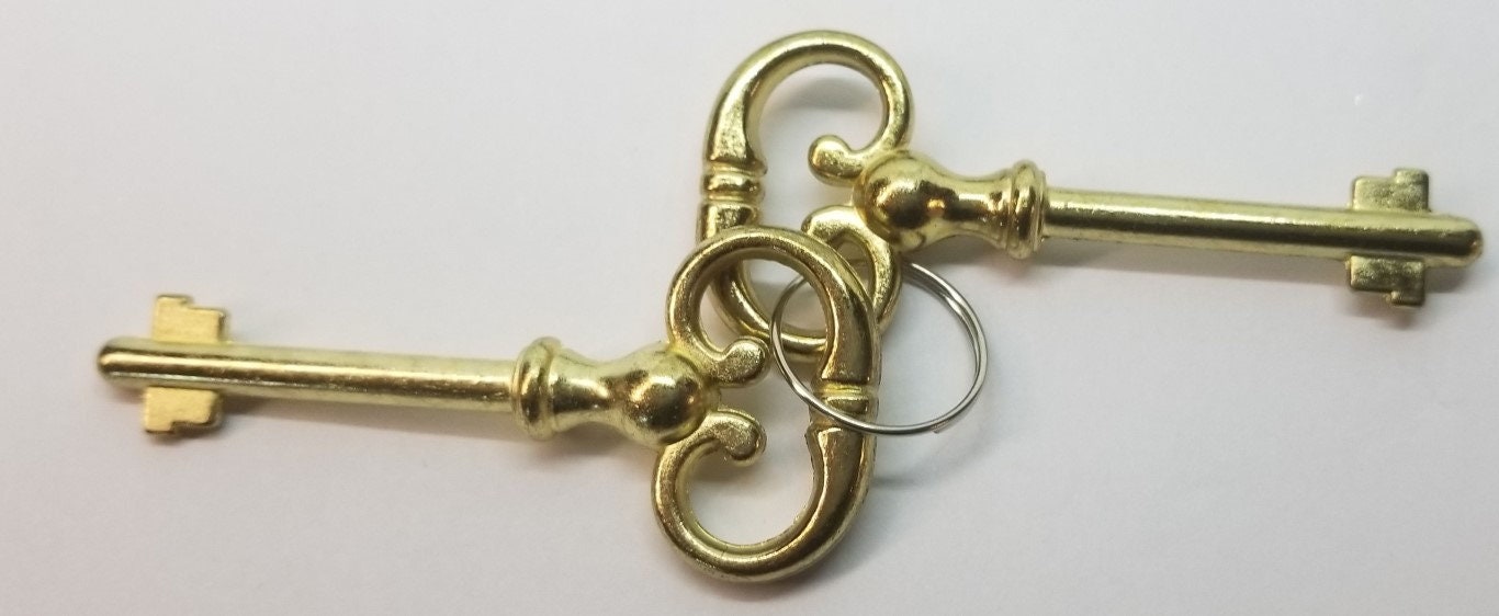 Full Mortise Roll Top Desk Lock SET Rounded Plates Brass Lock Etsy