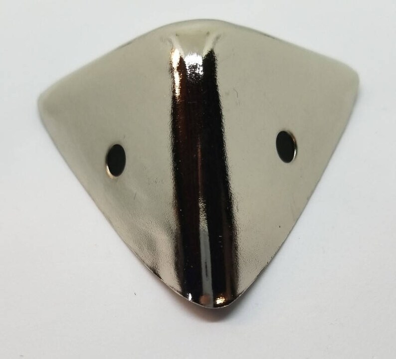 Nickel Plated Trunk Corner Steamer Chest Cap Cover Box Chrome Etsy