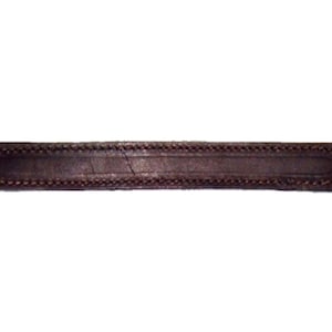Burgundy - 8-3/4&quot; Premium Leather Trunk Handle chest steamer antique box vintage old replacement