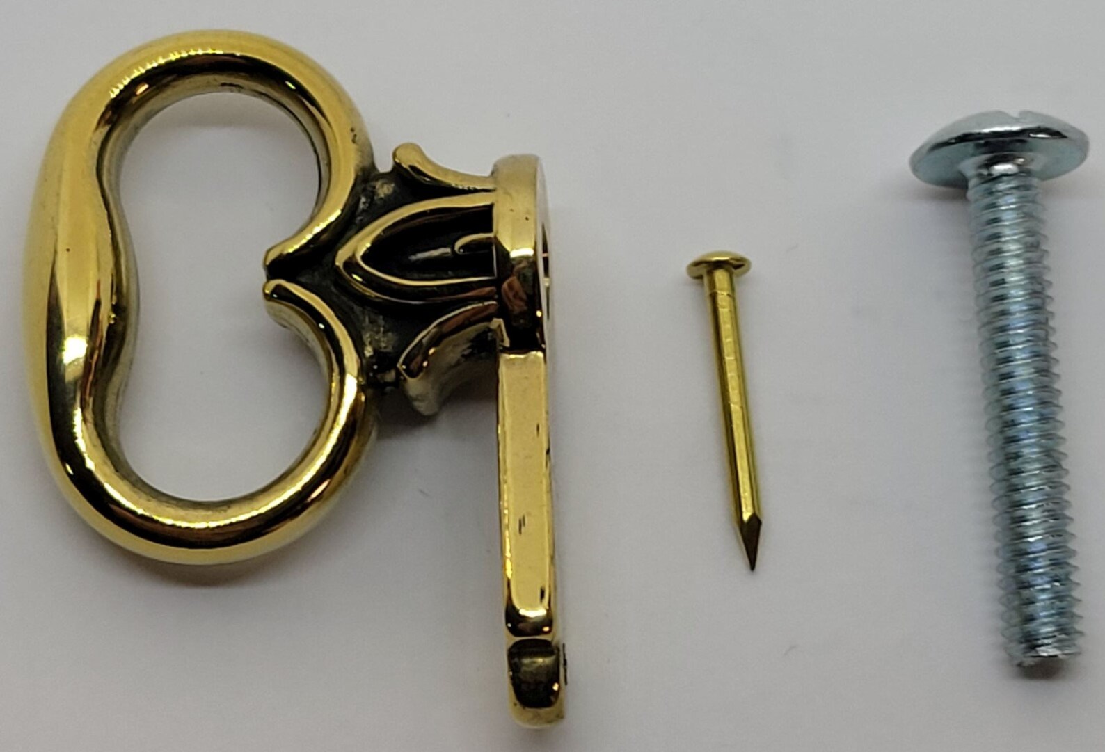 MOCK KEY PULL Colonial Revival Style Cast Brass Fake Blank Etsy