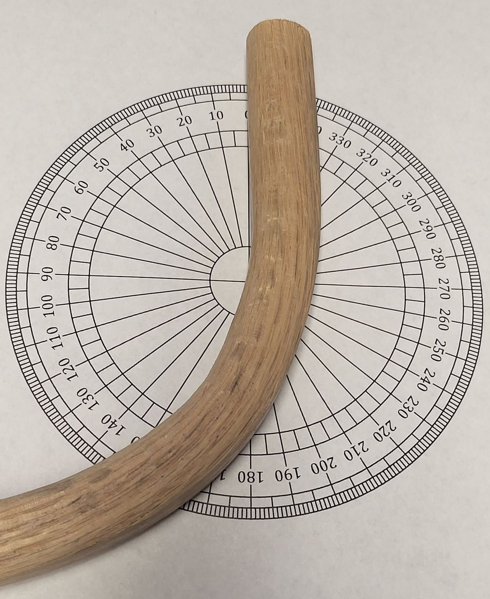 Pair 2 Unfinished Bent Oak Chair Bracing Hip Hugger Brackets Etsy