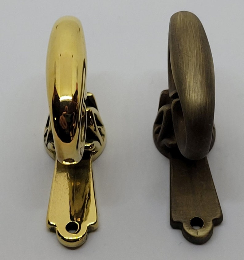 MOCK KEY PULL Colonial Revival Style Cast Brass Fake Blank Etsy