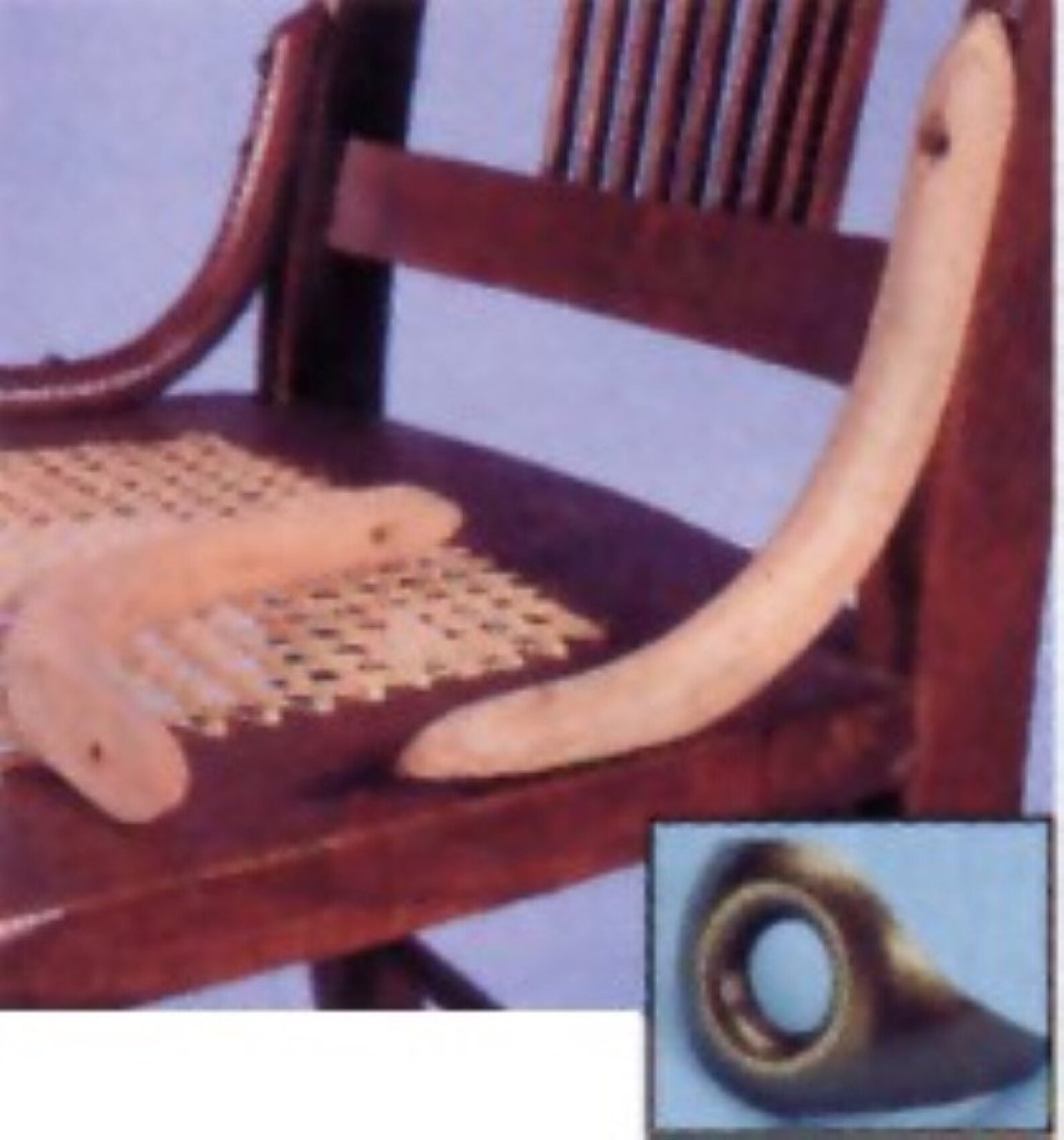 OAK HIP HUGGER Brackets Braces chair seat back side Pair set Etsy