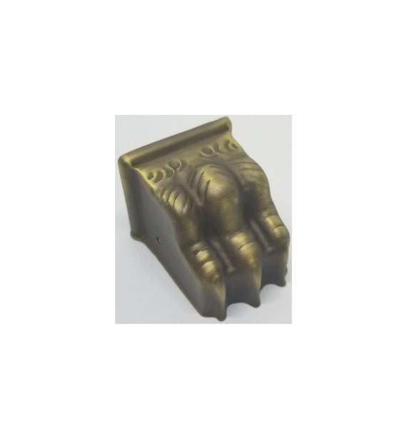 Claw Feet Stamped Brass Small Table Leg Antique Brass