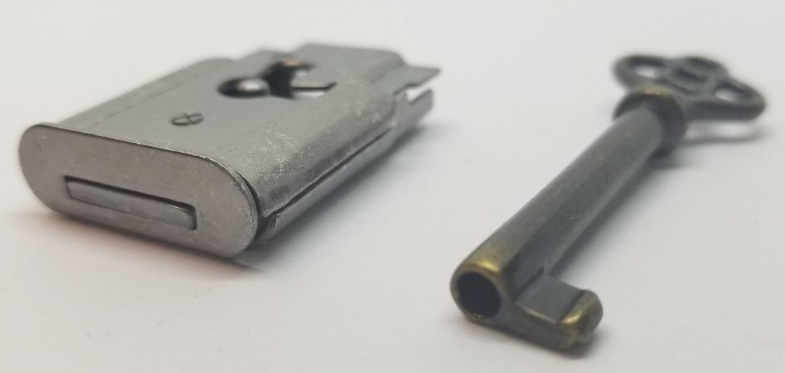 Full Mortise Lock Skeleton Key 11/2 X 1 right Etsy