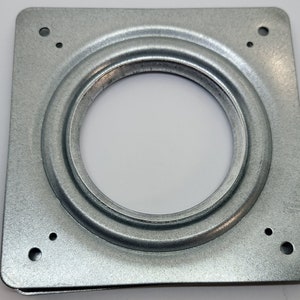 4&quot; Lazy Susan Turntable 300 LBS pounds steel ball bearing rotating tray strong sturdy table cabinet low profile