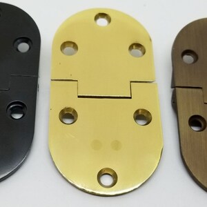 Table & Butler Tray Hinges, Solid Brass