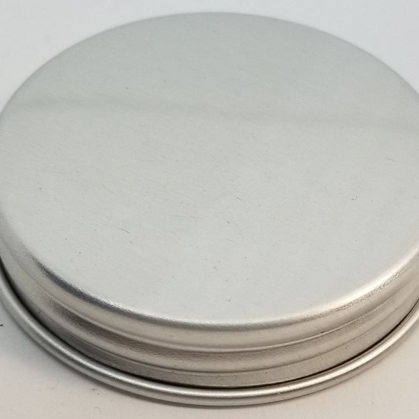 2-1/2 (5/8) inch Aluminum Jar Lid Threaded shaker antique hoosier sugar tea coffee antique vintage retro