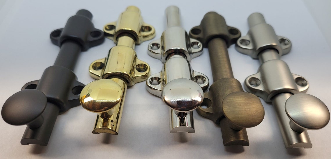 Heavy duty surface bolt latch slide lock latch french windows Etsy