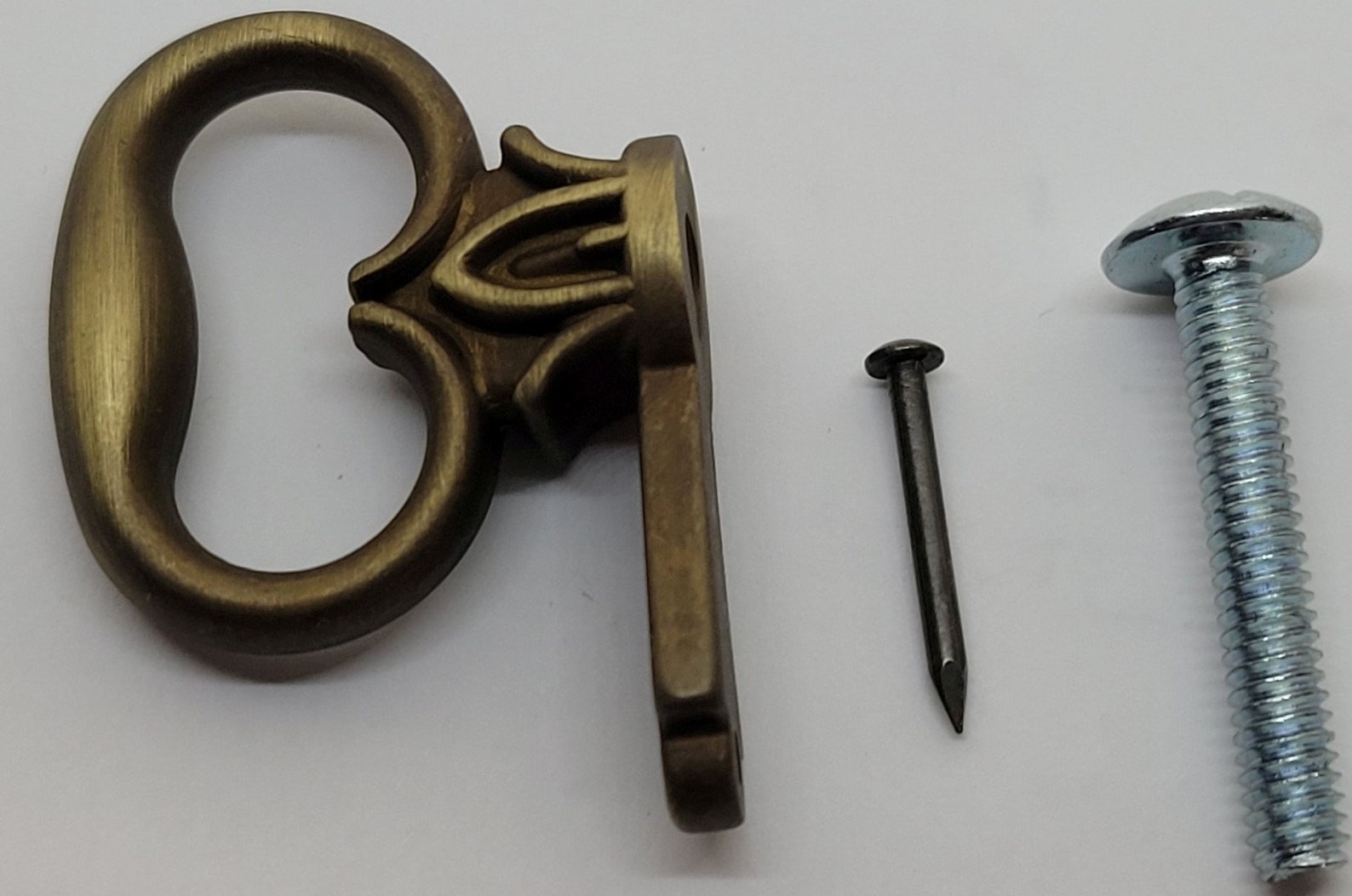MOCK KEY PULL Colonial Revival Style Cast Brass Fake Blank Etsy