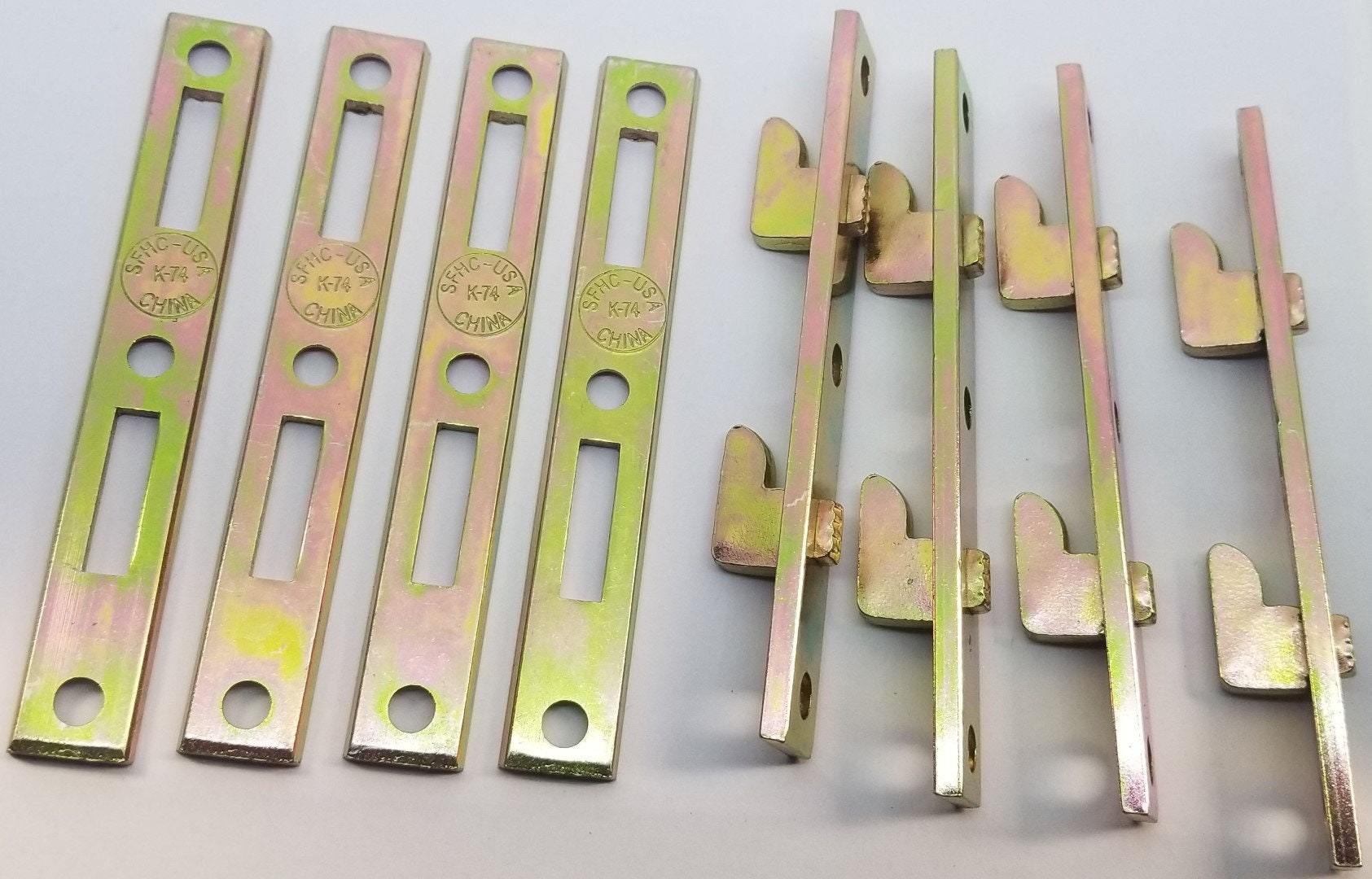 4 Inch Zinc Plated Steel Bed Rail Fastener KIT Bedfasts Etsy