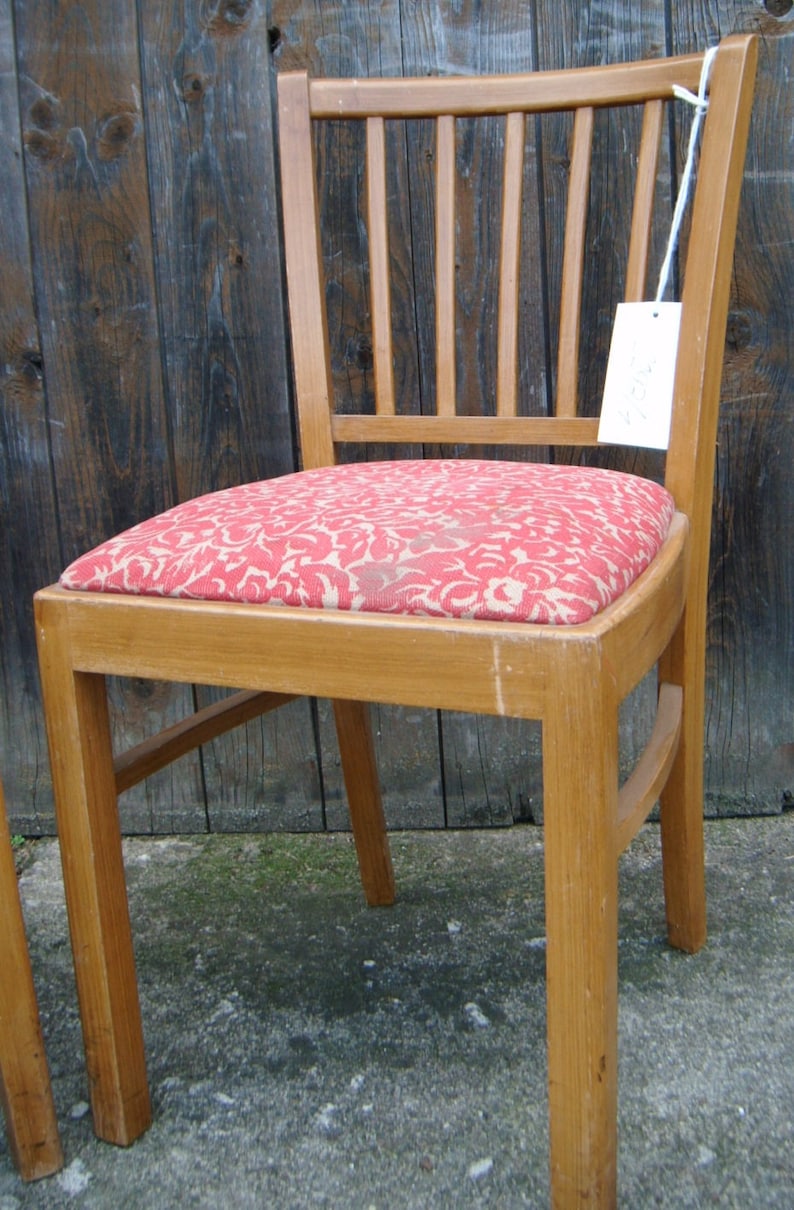 upholstered lisel Wooden chair with seat pad upholstery chair with sprouts Make your own project with pimp-factory.de