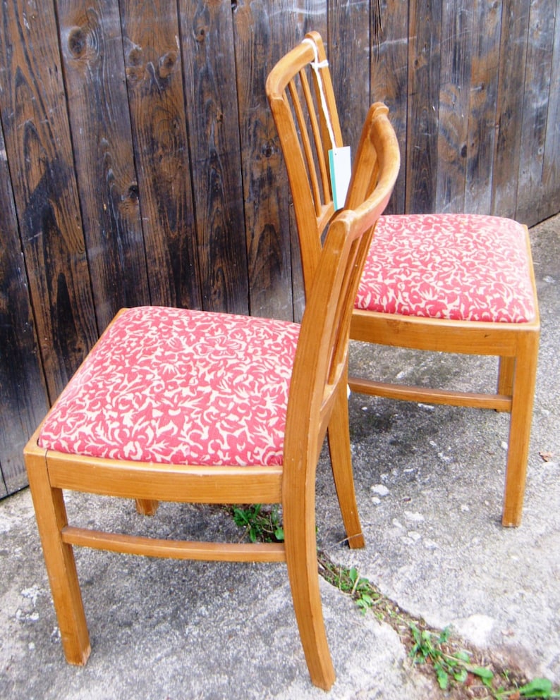 upholstered lisel Wooden chair with seat pad upholstery chair with sprouts Make your own project with pimp-factory.de