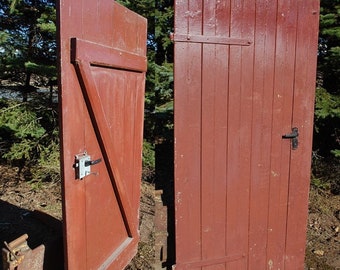 Porte de grange installer porte porte en bois boîte touche lock * âge Swede * monter votre propre projet de pimp-Factory.com