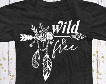 Download Free Wild And Free Svg Etsy SVG Cut Files