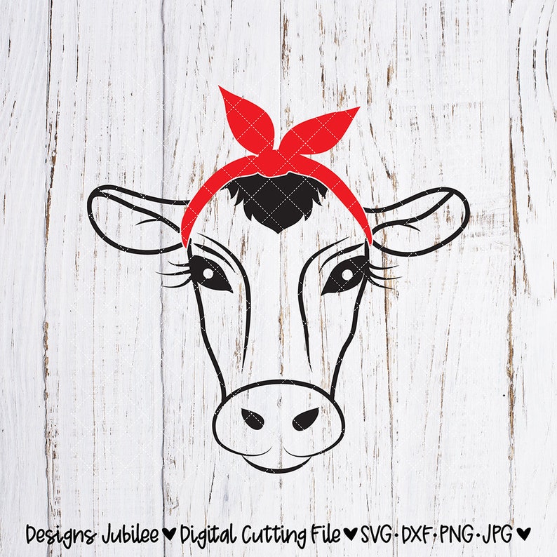Download Bandana Cow svg cut file Bandana Farm Animals Cow Shirt | Etsy