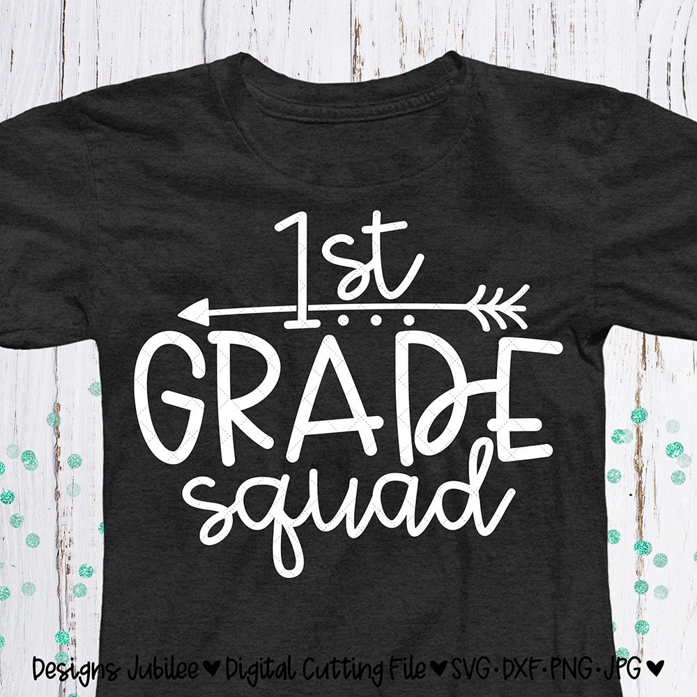 Download First Grade svg First Grade Shirt Design svg 1st Grade svg ...