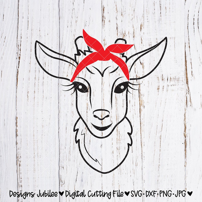 Download Bandana Goat svg cut file Bandana Farm Animals Goat Shirt | Etsy