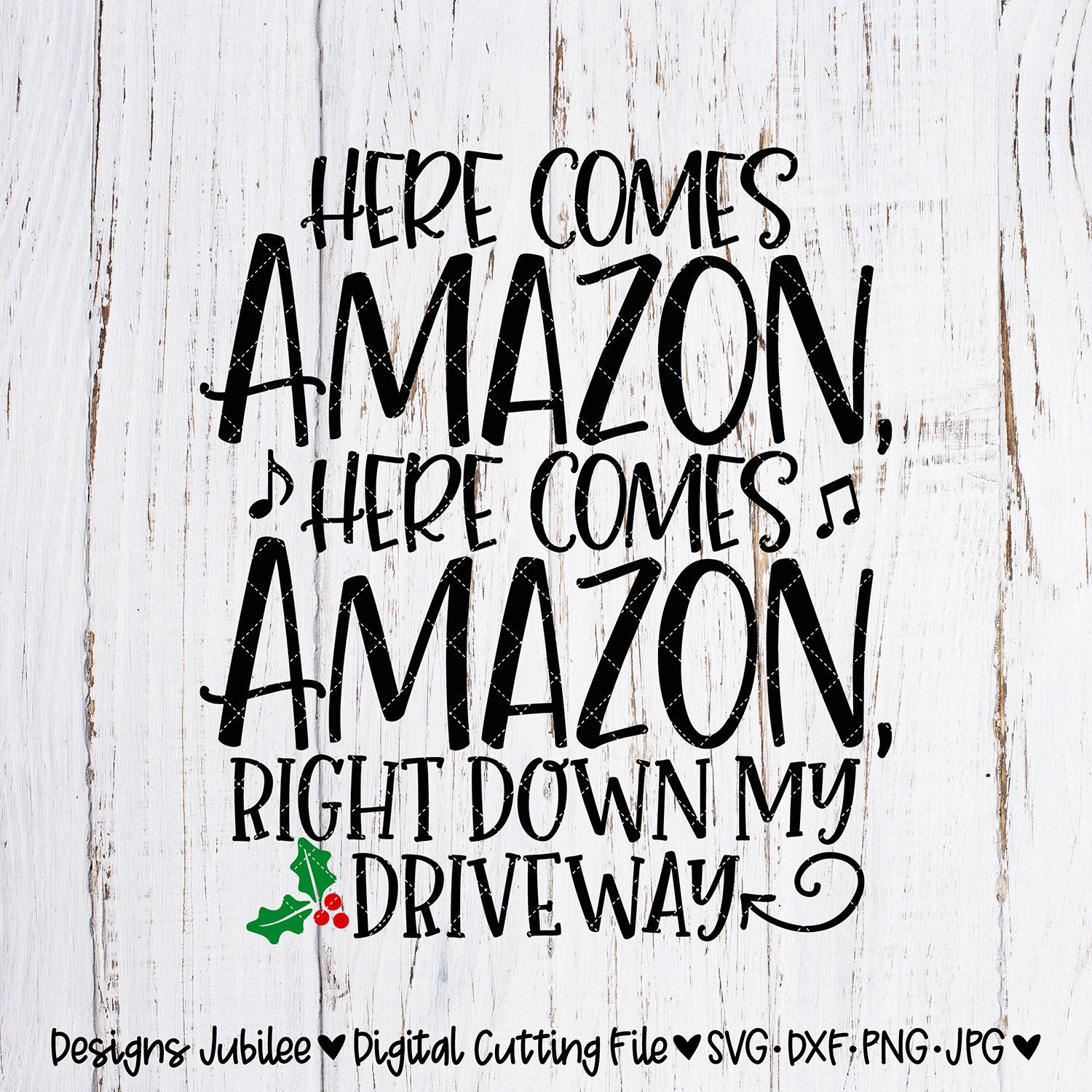 Download Here Comes Amazon svg file Christmas svg Black Friday svg ...