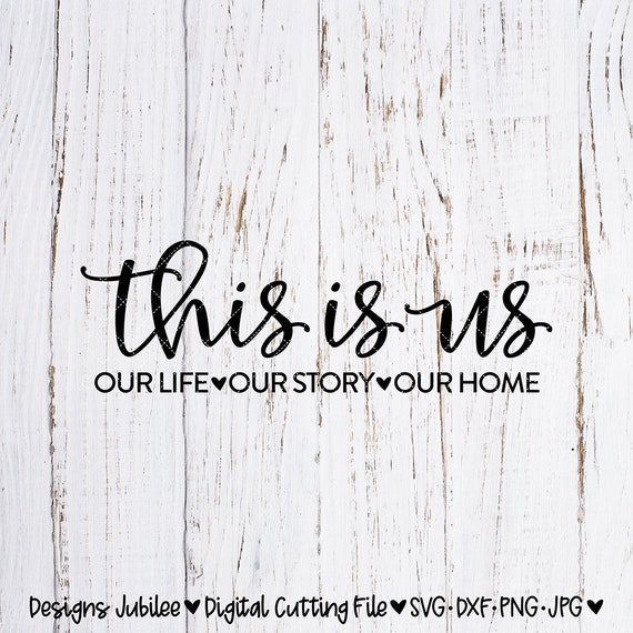 Download This Is Us Svg Cut File This Is Us Wood Sign Design Svg Svg Etsy
