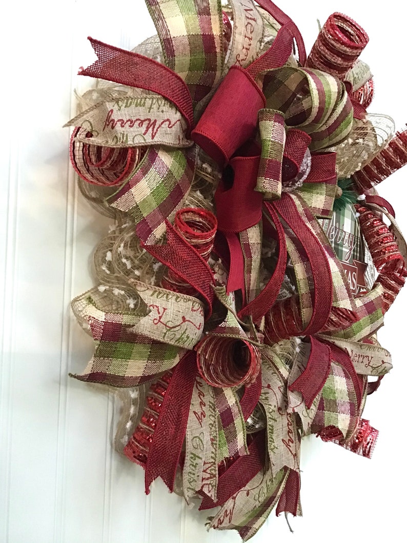 Thin Christmas Wreath 