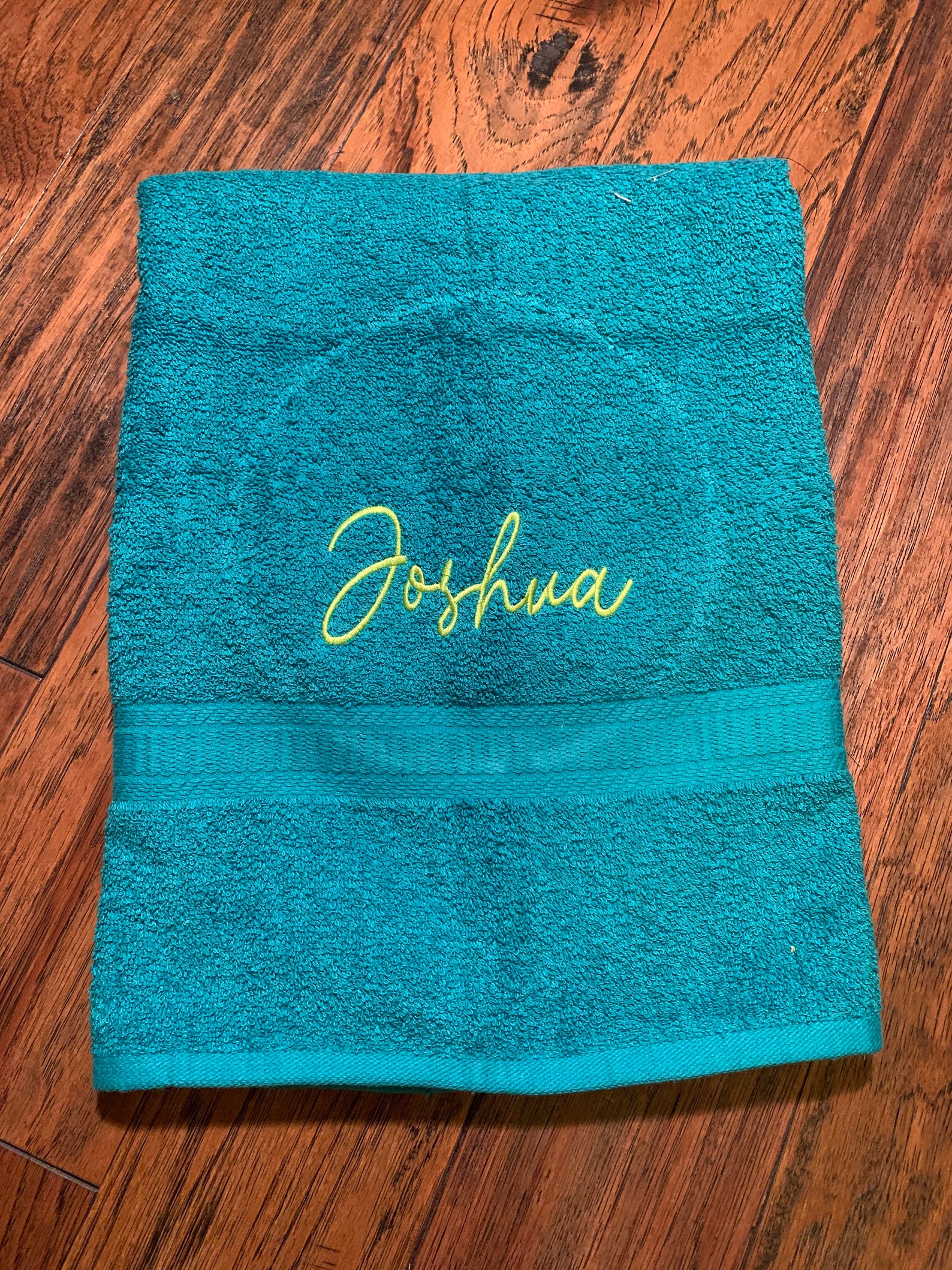 Personalized Pool /bath Towel Etsy Israel