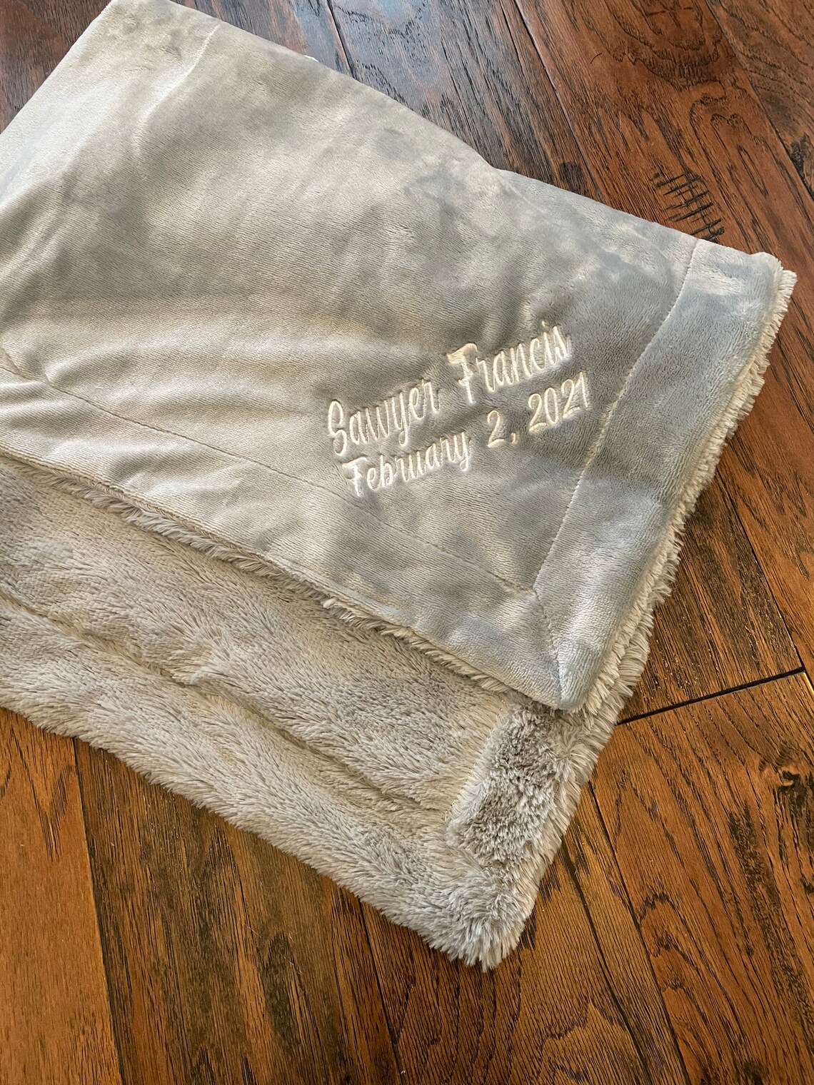 Personalized baby blanket super plush multi colors available Etsy