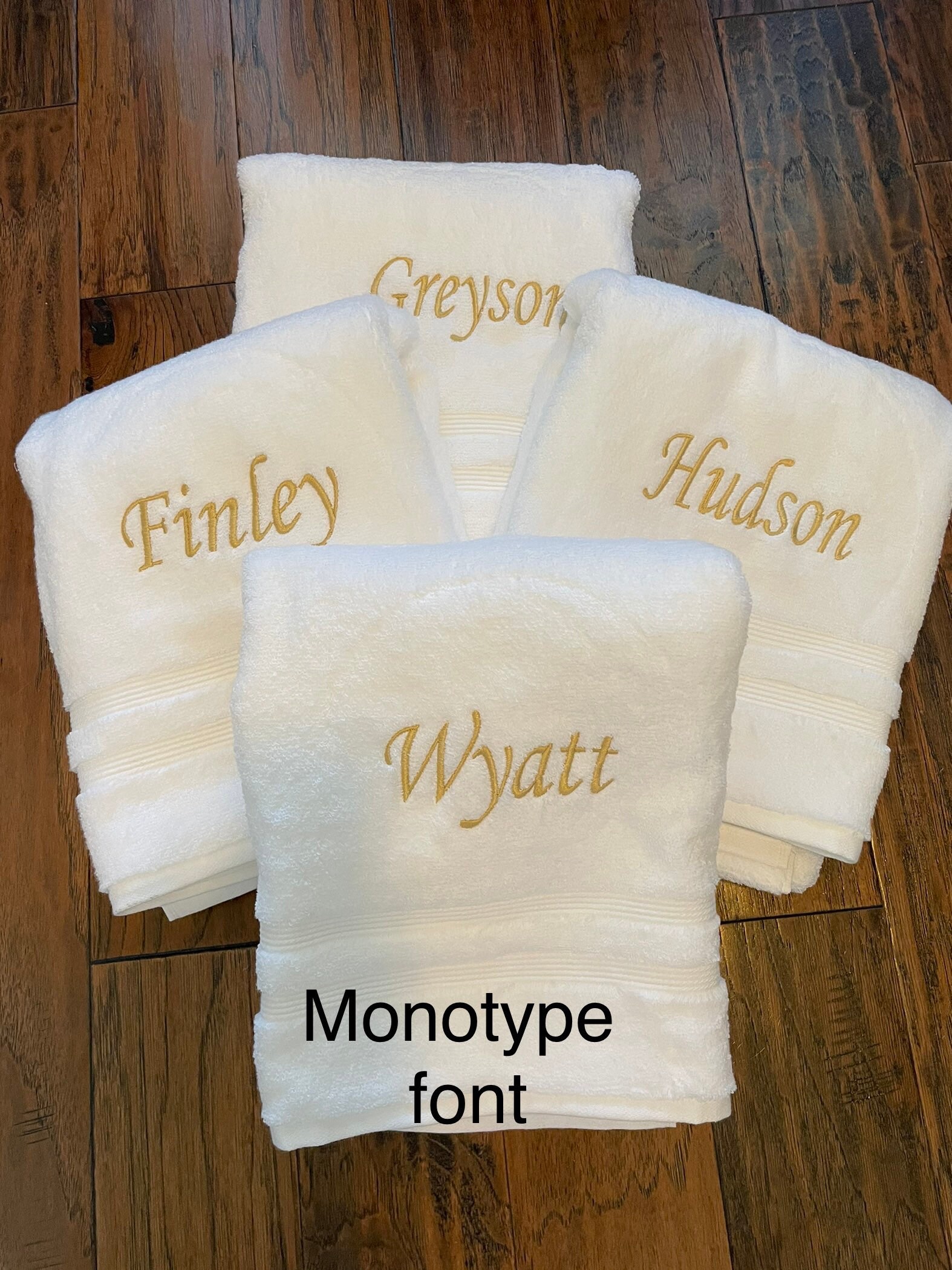 Dishcloths & Kitchen Towels lovely initial S and perfect for kitchen or