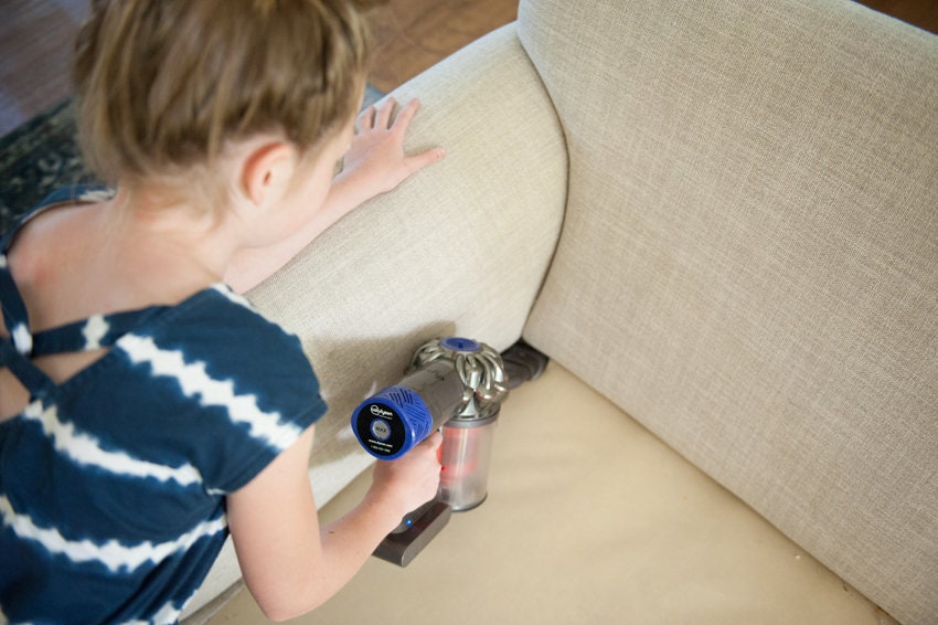 Vacuum Couch Stepbystep Visual Aid Cleaning Chore Guides Etsy