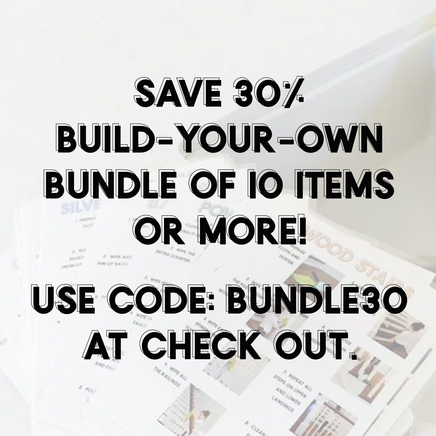 Create Your Own BUNDLE
