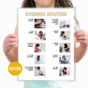All Routine Bundle: Step by Step Visual Aid Chore Guides - Etsy Canada