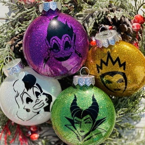 Glitter Ornament Halloween Hey Boo Ornament Personalized