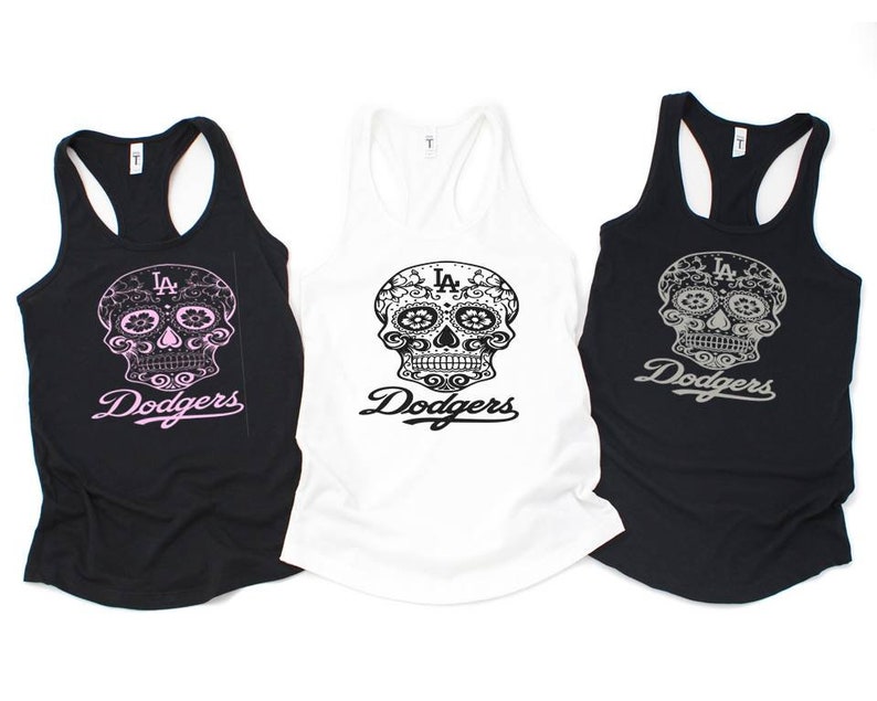 dodgers day of the dead t shirt