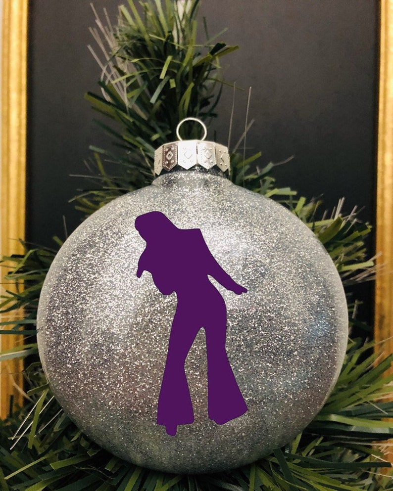 Glitter Ornament Gift Tree Decor Selena Inspired Christmas Ornaments Christmas Holiday Decors