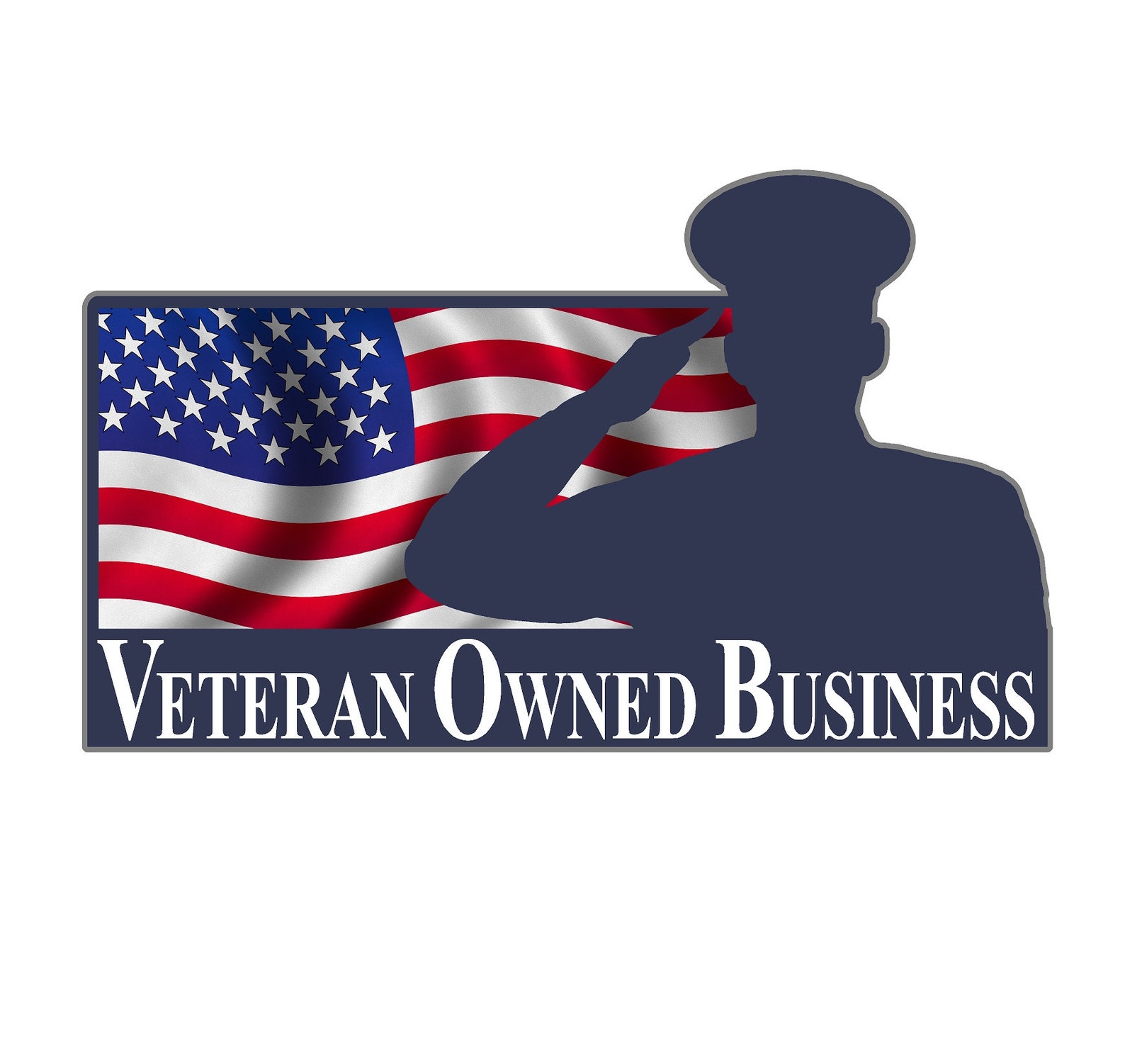 Veteran Owned Business Sticker Decal Army Navy Air Force Marines ...