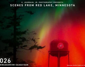 2026 Calendar: Scenes From Red Lake Minnesota